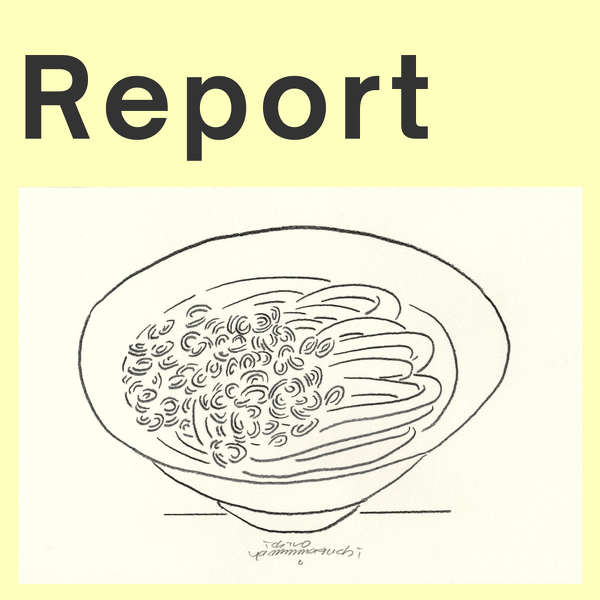 【Report】山口一郎さん個展 初日在廊・ライブペイント