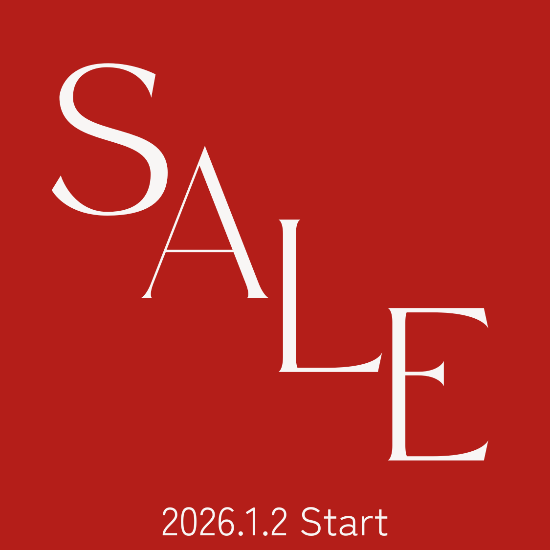 2026 NEW YEAR SALE：2026/1/2～ | News | News | Foyer Group - 高松
